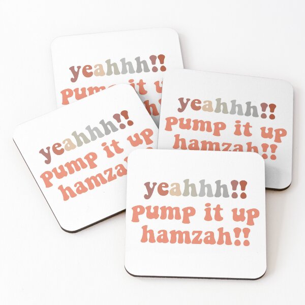 Item preview, pump it up hamzah! designed and sold by stickersbyfiona.