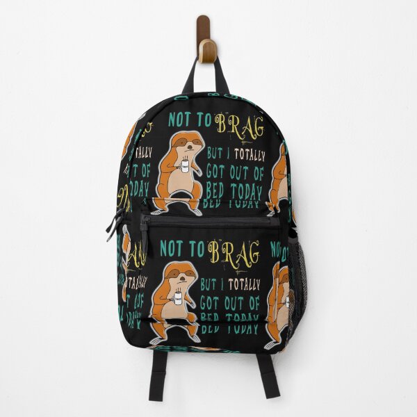 Item preview, Not to brag but I totally got out of bed today! Funny Sloth coffee design designed and sold by AllLeftSides42.