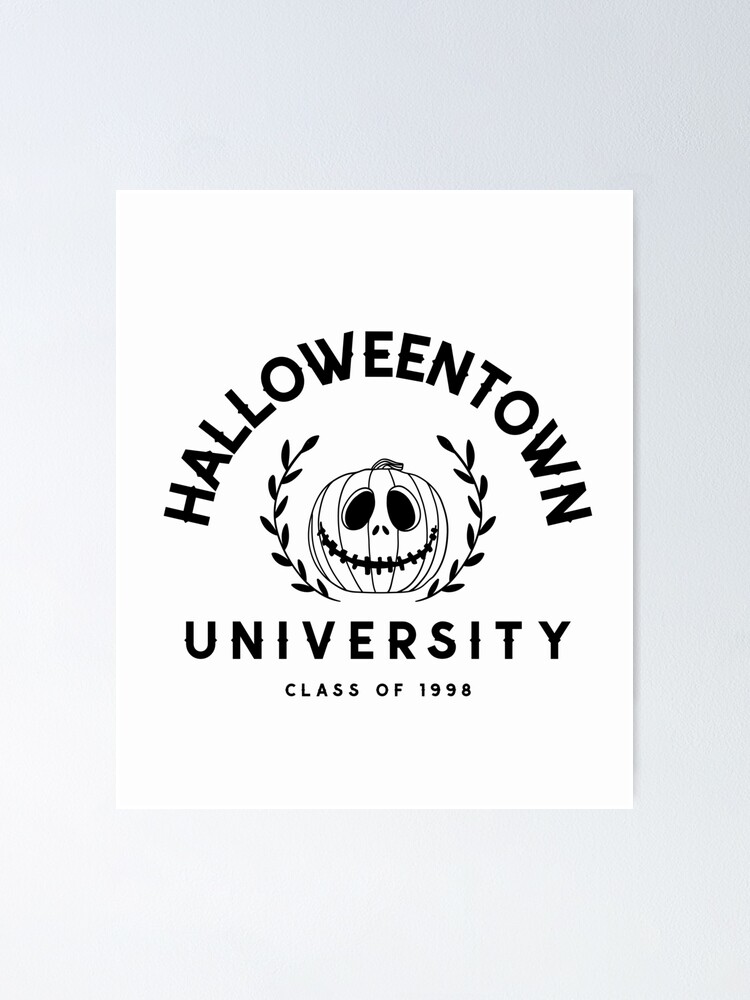 Download Halloweentown University Poster By Dsrtshirts Redbubble