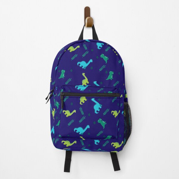 Item preview, dinosaurs on a blue background designed and sold by Kotoapparat.