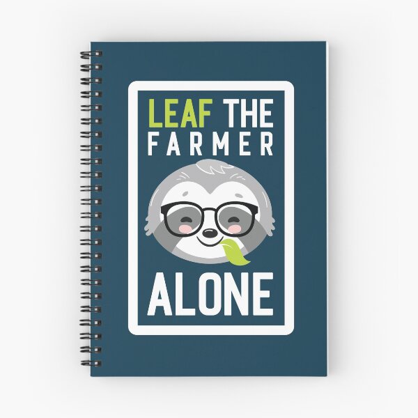 Item preview, Funny Farmer Pun - Leaf me Alone - Gifts for Farmers designed and sold by betternotes.