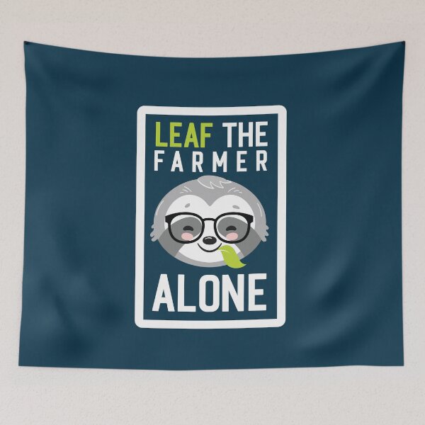 Item preview, Funny Farmer Pun - Leaf me Alone - Gifts for Farmers designed and sold by betternotes.