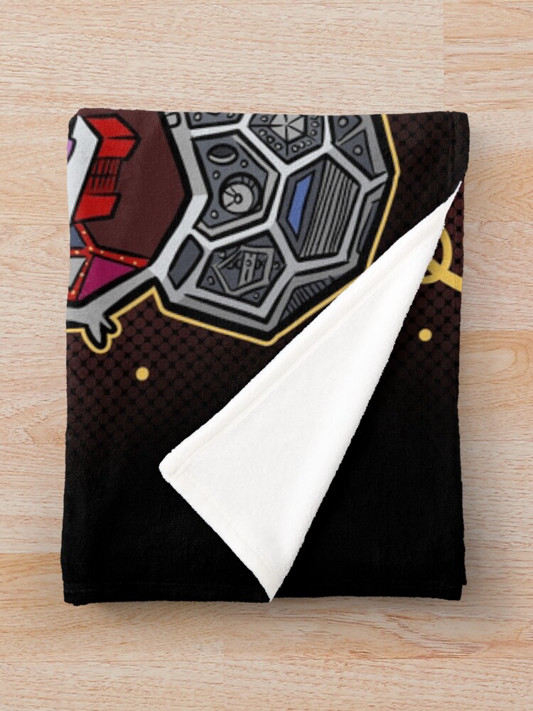 Thumbnail 3 of 6, Throw Blanket, Satellite of Love - MST3K designed and sold by teeshirtninja.