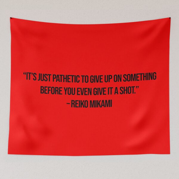Item preview, Reiko Mikami - Quote designed and sold by Epicanimequotes.