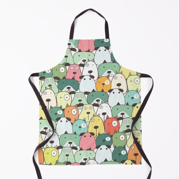 Item preview, Funny Colorful Dogface Pattern designed and sold by Web CreationsNL.