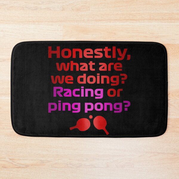 Item preview, Formula 1 meme - Sebastian team radio quote: Honestly what are we doing? Racing or ping pong? | Racing car  designed and sold by Vane22april.