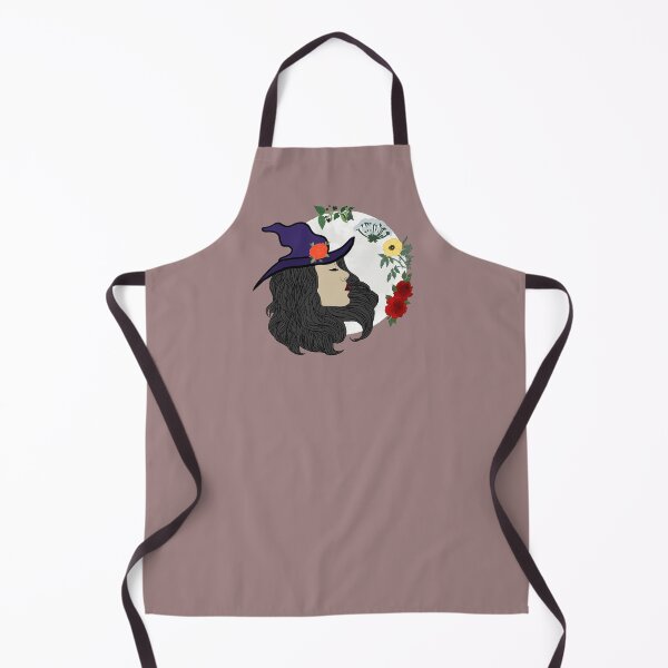Item preview, Moon and Flower Witch - White designed and sold by Emily Boynton.