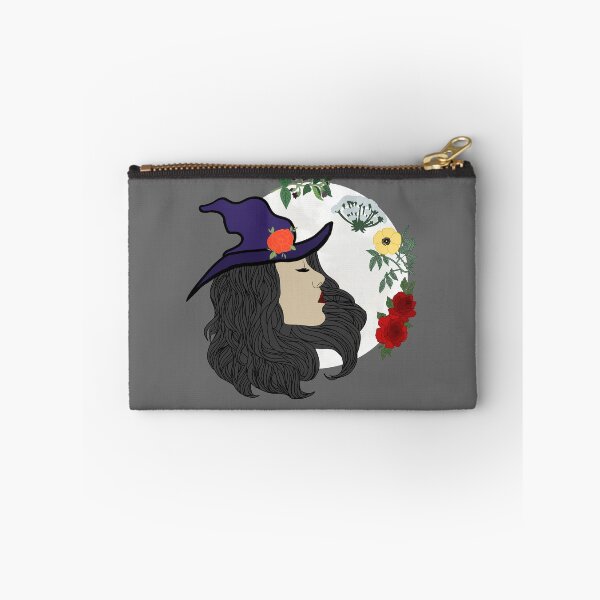 Item preview, Moon and Flower Witch - White designed and sold by Emily Boynton.
