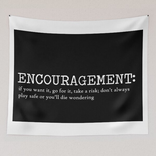 Item preview, Encouragement Quote Art Design Inspirational Moti designed and sold by vividpixelusa.