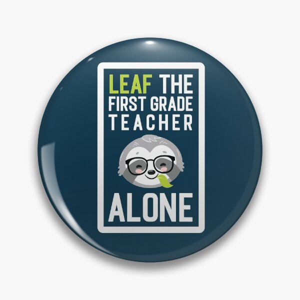 Item preview, Funny First Grade Teacher Pun - Leaf me Alone - Gifts for First Grade Teachers designed and sold by betternotes.