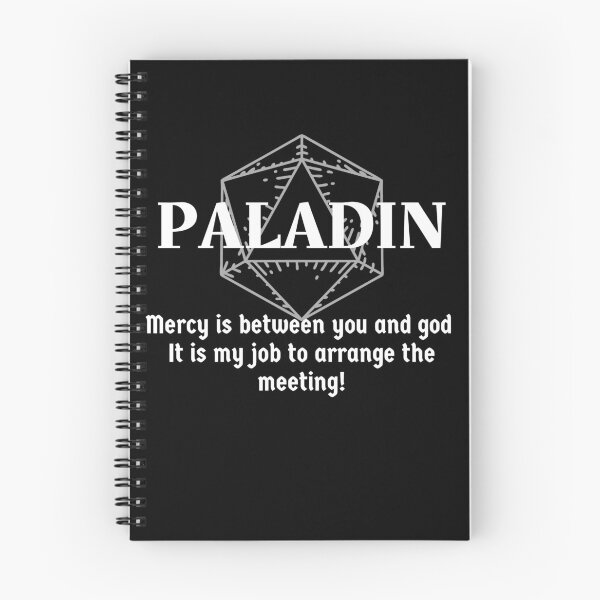 Item preview, "Mercy Is Between You and God. It Is My Job To Arrange The Meeting! Paladin Class Print designed and sold by ToplineDesigns.