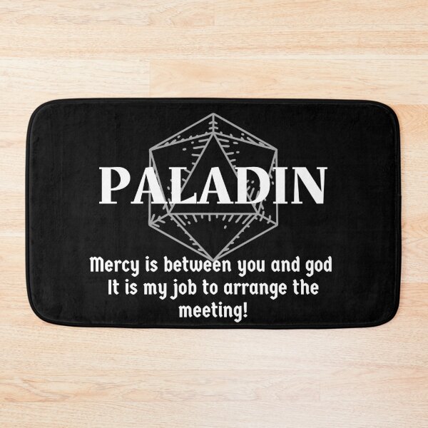 Item preview, "Mercy Is Between You and God. It Is My Job To Arrange The Meeting! Paladin Class Print designed and sold by ToplineDesigns.