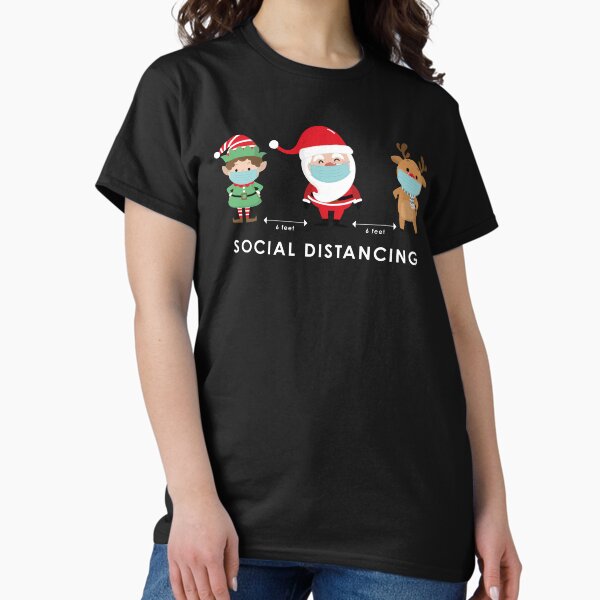 Artikel-Vorschau von Quarantäne-Shirt, Weihnachts-Familien-Shirt, soziale Distanzierung Shirt, lustiges Weihnachts-Shirt, urkomische soziale Distanzierung Santa Shirt, frühes Weihnachtsgeschenk, designt und verkauft von OnlyPrint20.