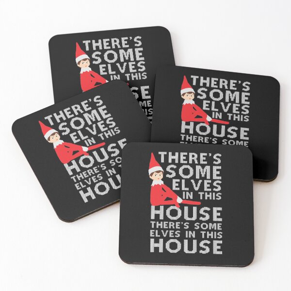 Item preview, There's Some Elves In This House designed and sold by kjanedesigns.