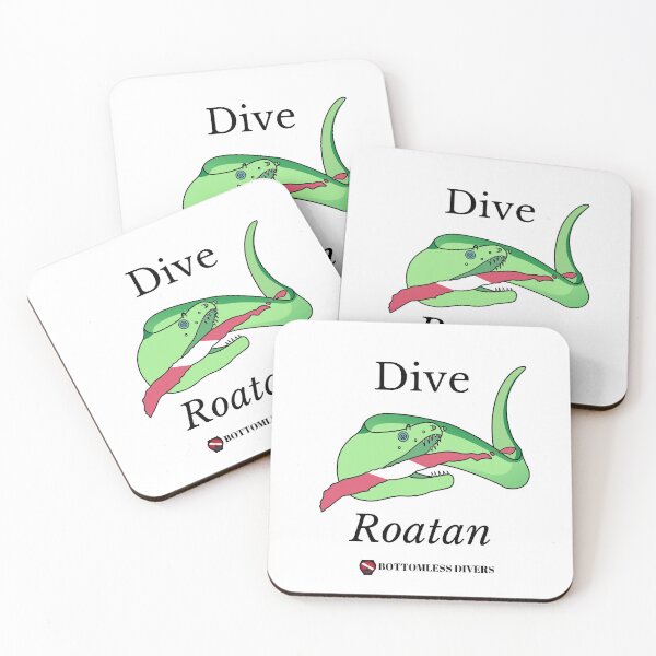 Item preview, Dive Roatan Moray Eel with Black Font designed and sold by BottomlessDiver.
