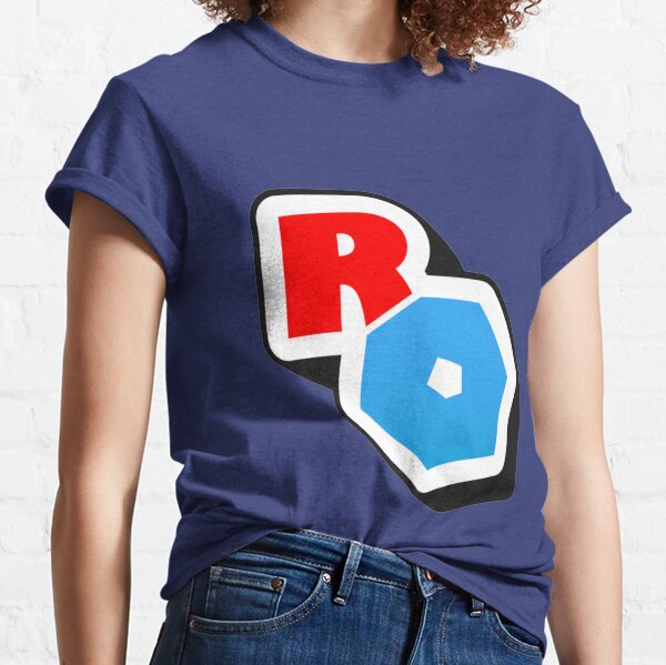 Roblox Logo T Shirts Redbubble - roblox blue jean jacket get 1 robux