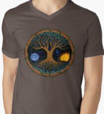 Astral Tree of Life Men's V-Neck T-Shirt