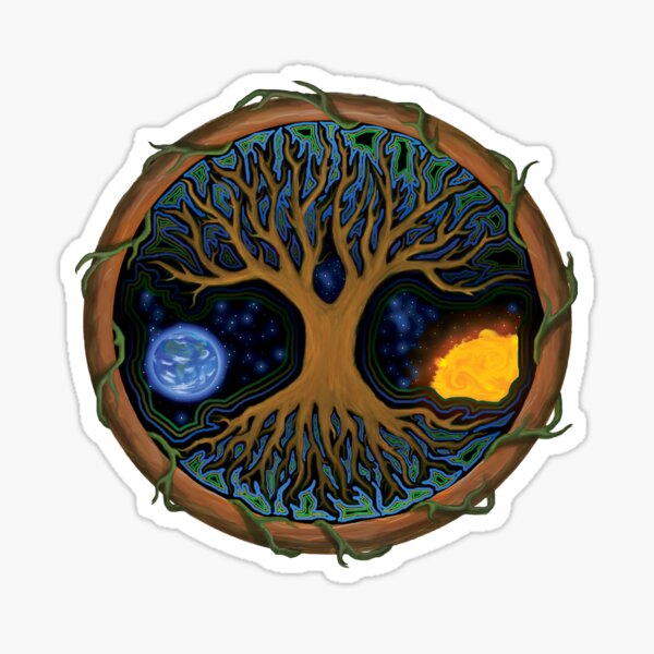 Astral Tree of Life Sticker