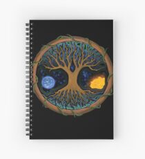 Astralbaum des Lebens Spiralblock