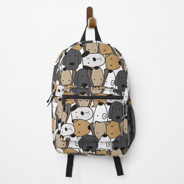Item preview, Funny Brown Grey Dogface Pattern designed and sold by Web CreationsNL.