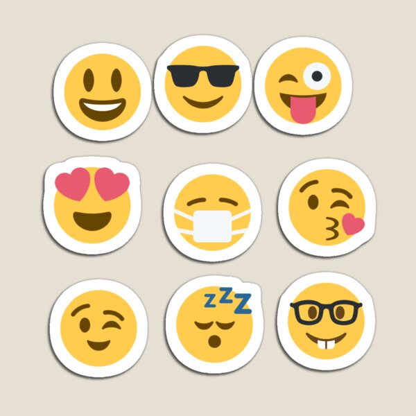 Emoji Magnets Redbubble