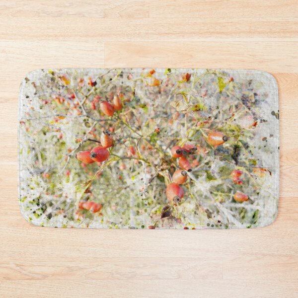 Item preview, Autumn Rosehips Watercolor designed and sold by TwoSmallPtatoes.