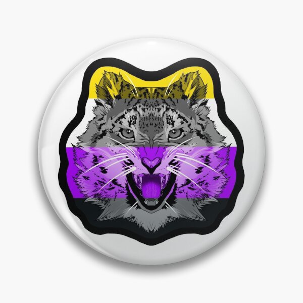 Item preview, Snow Leopard Pride (Non Binary) designed and sold by IllustrateLaw.