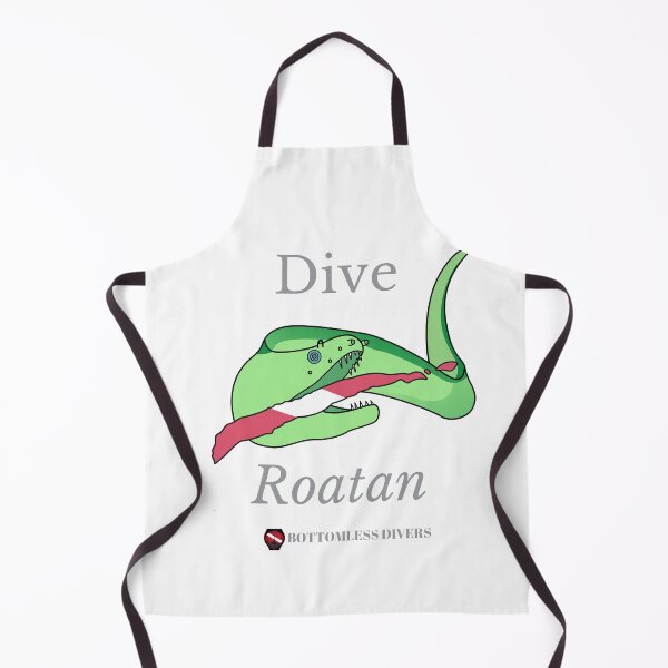 Item preview, Dive Roatan Moray Eel with Grey Font designed and sold by BottomlessDiver.