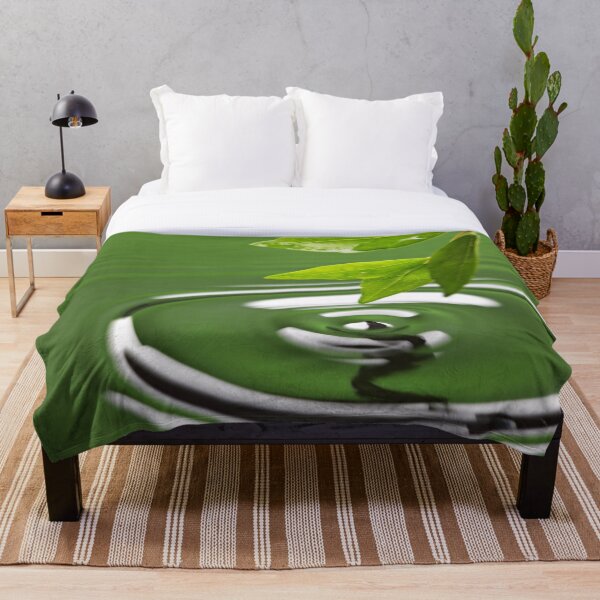 Item preview, Green Leaves Water Ripple designed and sold by javajossi.