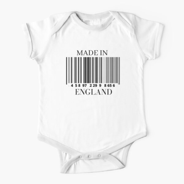 Bar Code Short Sleeve Baby One Piece Redbubble