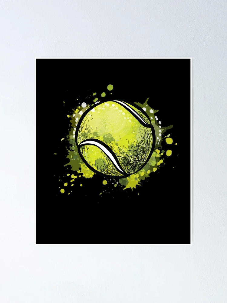 Tennis ball for sports and tennis lover