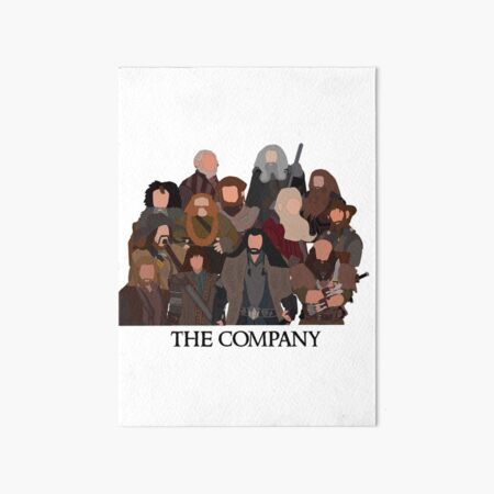 The company Art Board Print