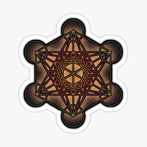 Item preview, Metatron's Cube ~ Sacred Geometry designed and sold by Leah McNeir.