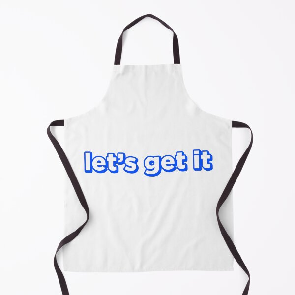 Item preview, Let's get it Blue 3d Text designed and sold by PeterPrv.