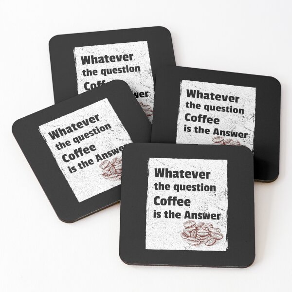 Item preview, The Answer is Coffee designed and sold by TFM-Novelties.