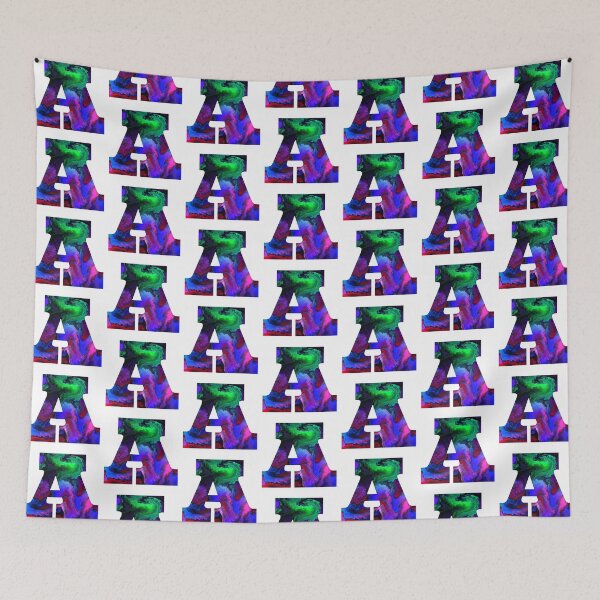 Item preview, Letter A - Cosmic Tie Dye  designed and sold by royrahul.