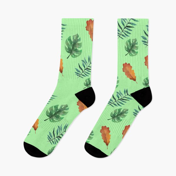 Item preview,  Christmas pattern green leaves designed and sold by IZ-STAR.
