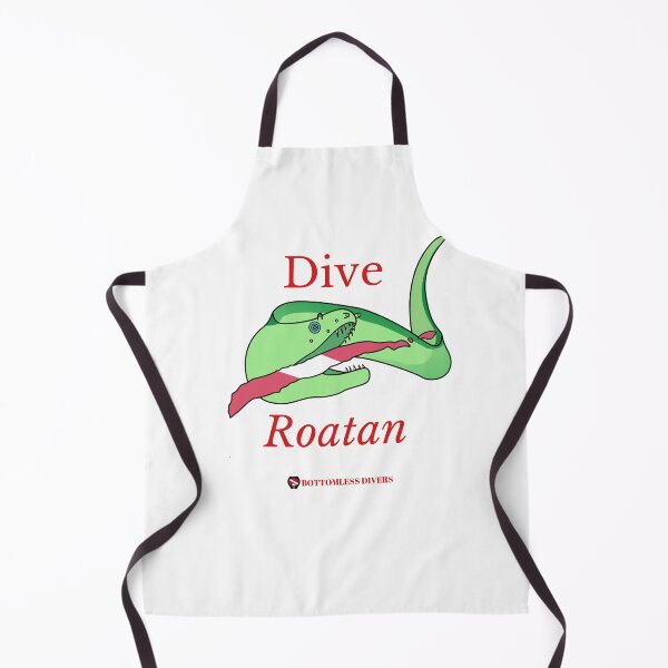Item preview, Dive Roatan Moray Eel with Red Font designed and sold by BottomlessDiver.