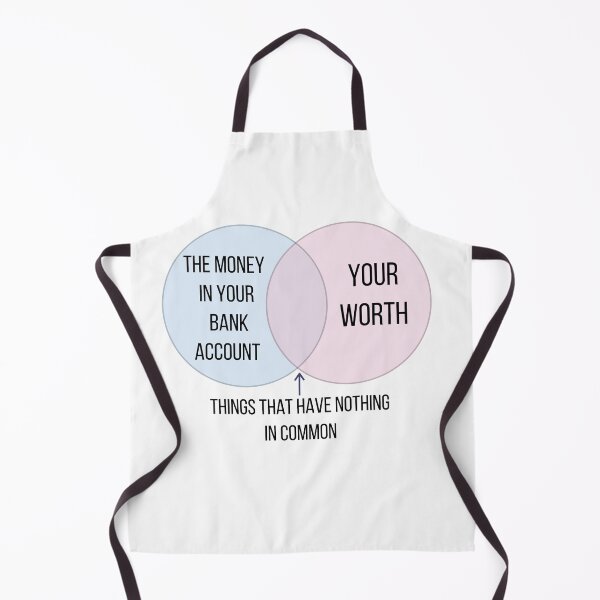 Item preview, Your Money Does Not Equal Your Worth designed and sold by ThoughtJumble.