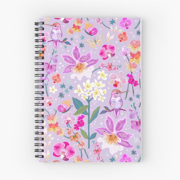 Item preview, Orchid Garden on Lavender designed and sold by Janet Broxon.
