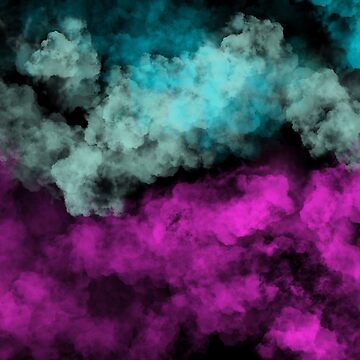 Artwork thumbnail, Colorful clouds by PG Illustration