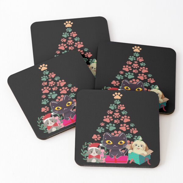 Item preview, Paws Christmas Tree - Xmas Paws designed and sold by Coder-T.