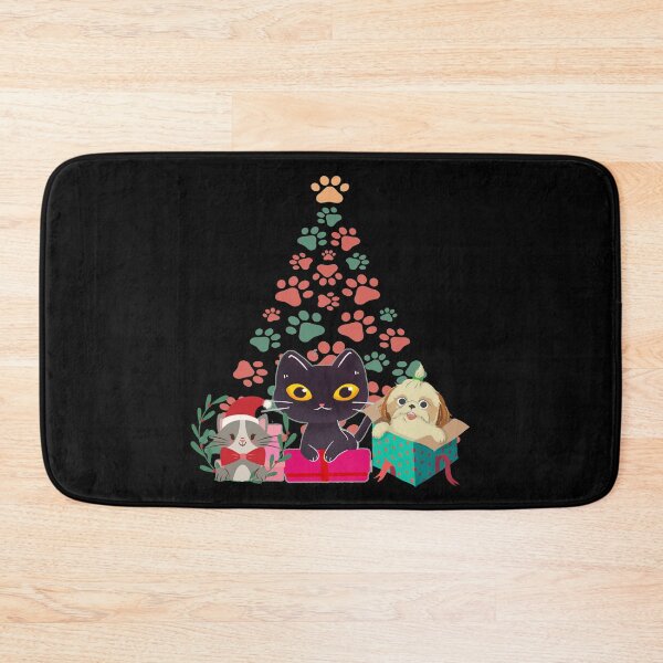 Item preview, Paws Christmas Tree - Xmas Paws designed and sold by Coder-T.