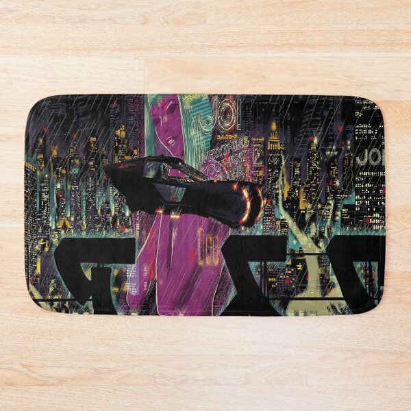 Item preview, Cyberpunk Neon City Officer K And JOI designed and sold by SengoMuramasa.