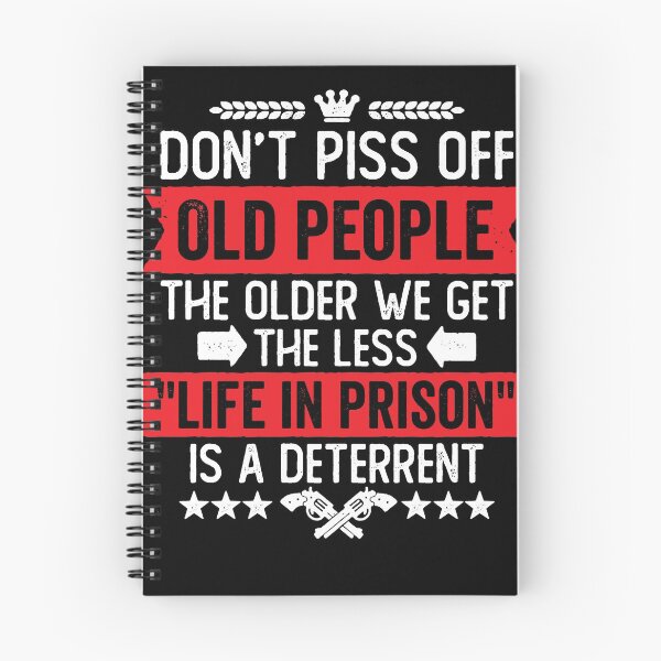 Item preview, Don't Piss Off Old People designed and sold by DetourShirts.
