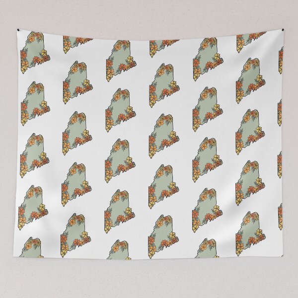 Item preview, Floral Maine designed and sold by Jada Fontanez.