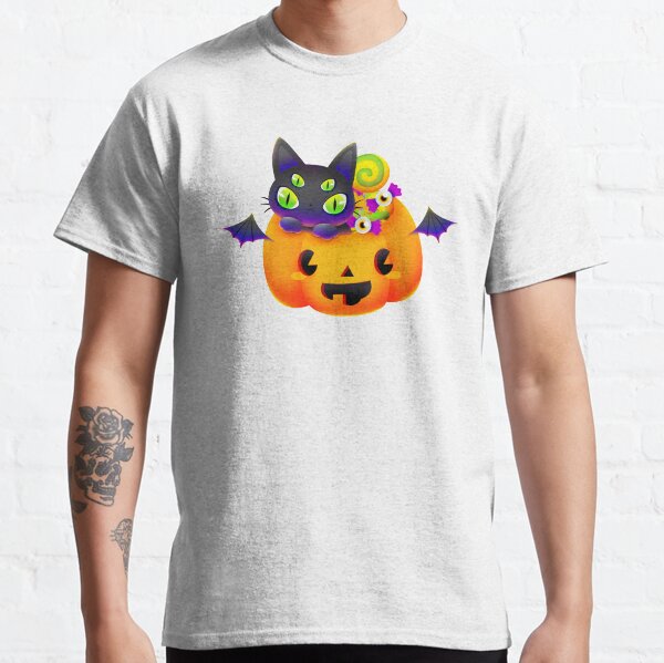 Trick-or-Treat Cat Classic T-Shirt