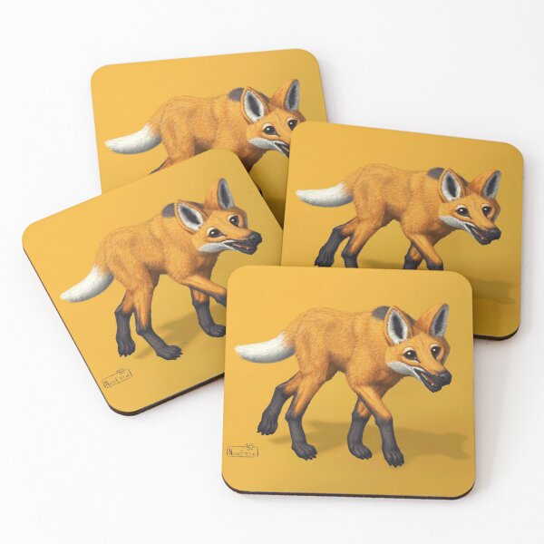Item preview, Maned Wolf Cute designed and sold by NicoEttlinArt.