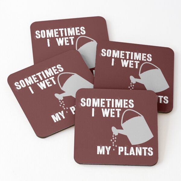 Item preview, Gardening Gifts for Gardeners - Sometimes I Wet My Plants Funny Gift Ideas for the Gardener & Garden Lover designed and sold by merkraht.