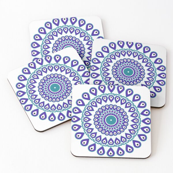 Item preview, Peacock Mandala designed and sold by TeeandToast.